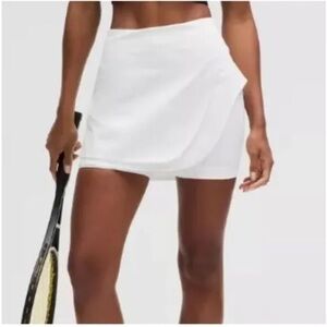 Lululemon Athletica White tennis Skort